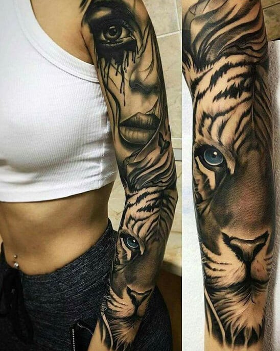 50 Sleeve Tattoos for Women