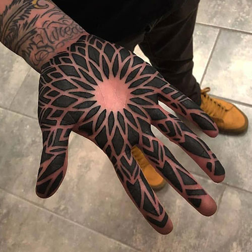 Badass 3D Hand Tattoos