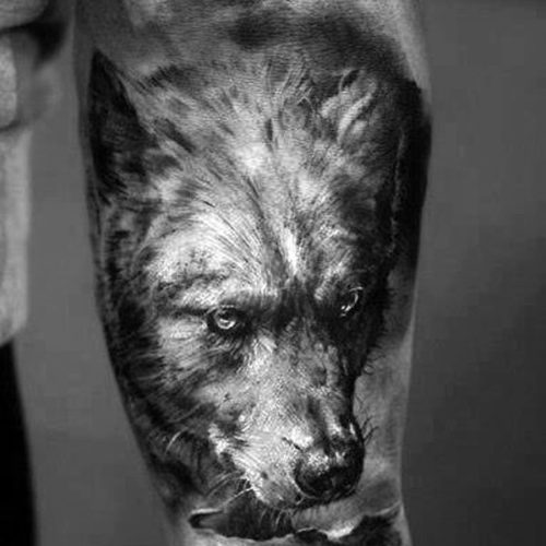 Cool Arm Tattoos - Wolf