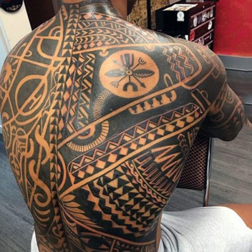 Tribal Back Tattoos