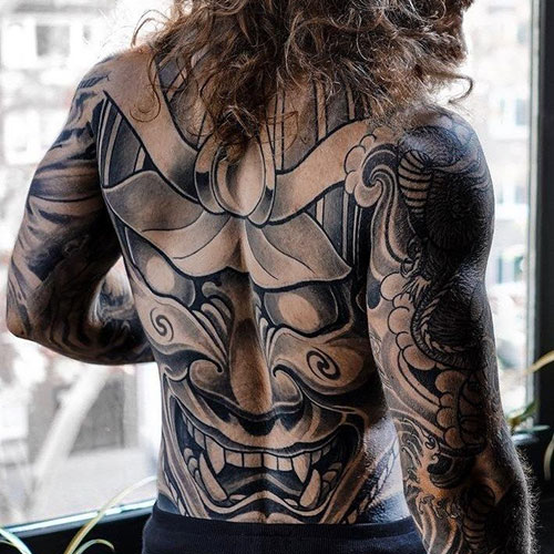Japanese Back Tattoos For Men