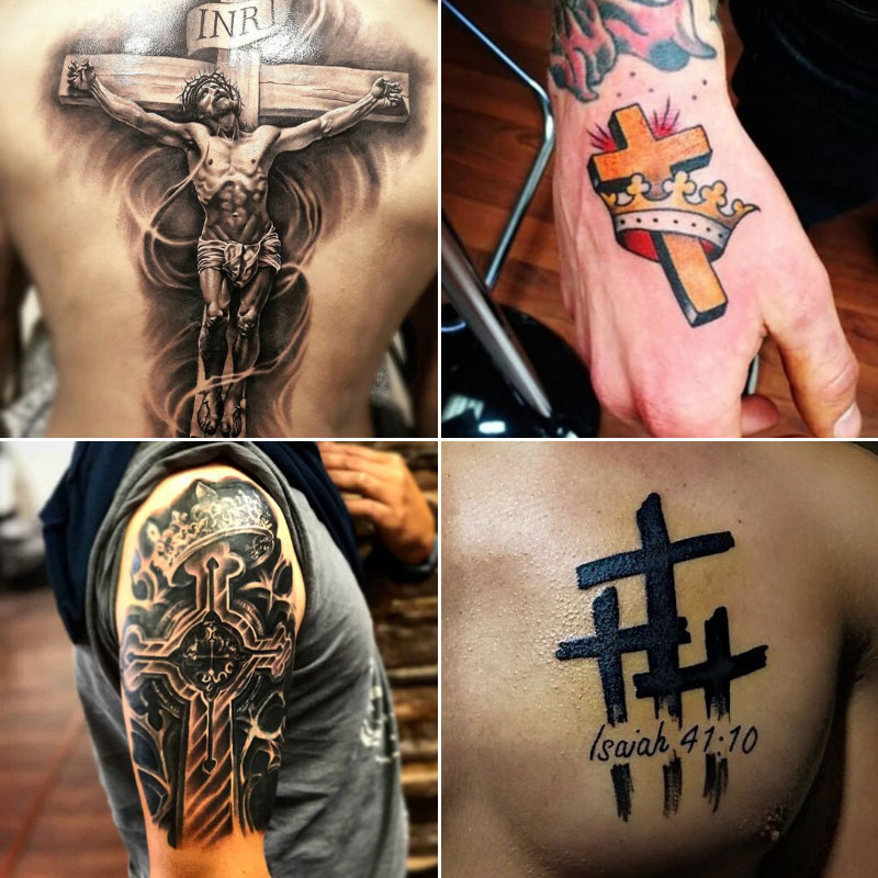 101 Best Cross Tattoos For Men