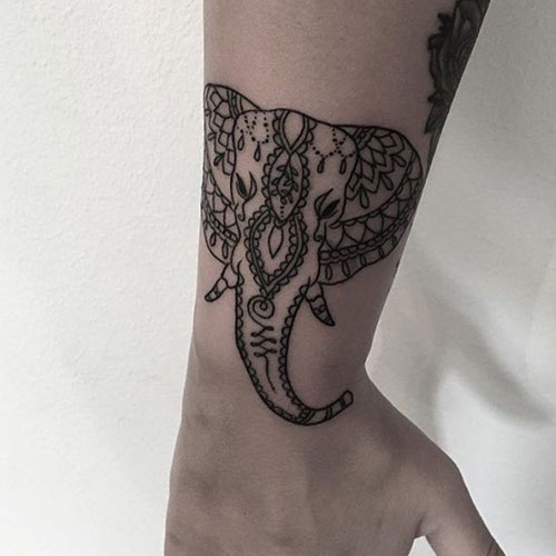 Best Elephant Hand Tattoos