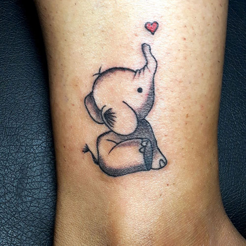 Best Baby Elephant Tattoos