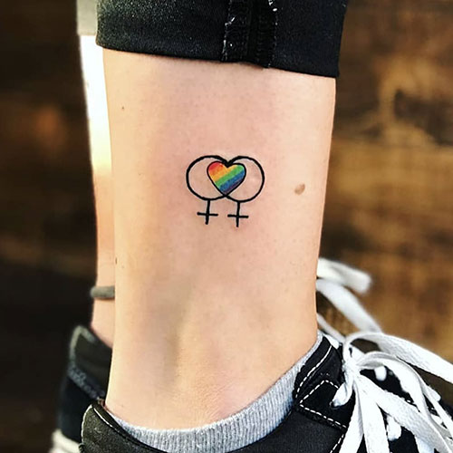 Matching Lesbian Tattoo Ideas