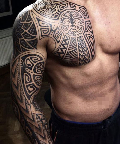 Best Tribal Sleeve Tattoos