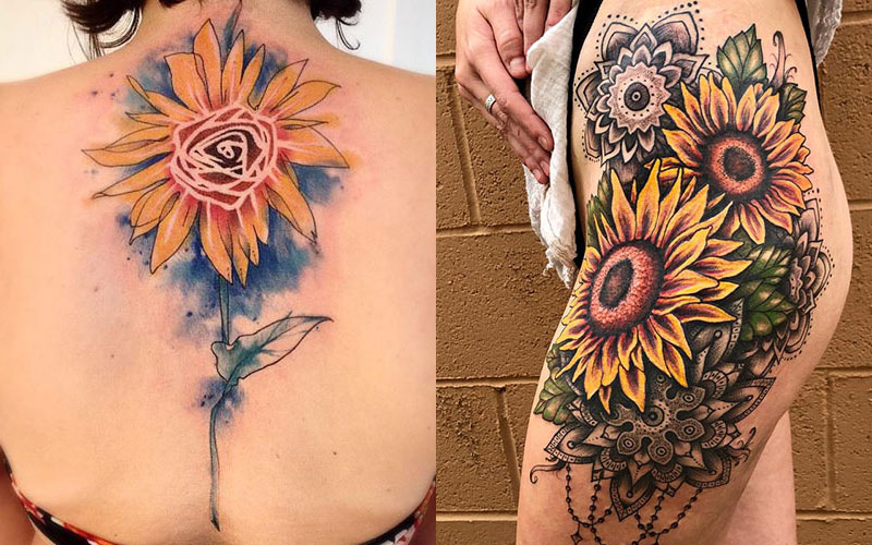 101 Best Sunflower Tattoos