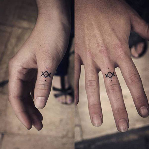 Tiny Finger Sister Tattoo Designs