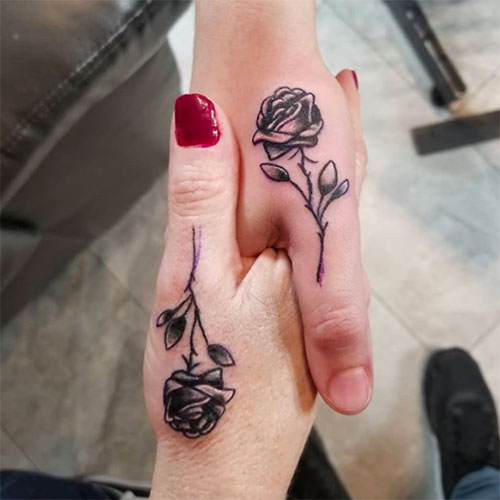Small Mother Daughter Tattoos