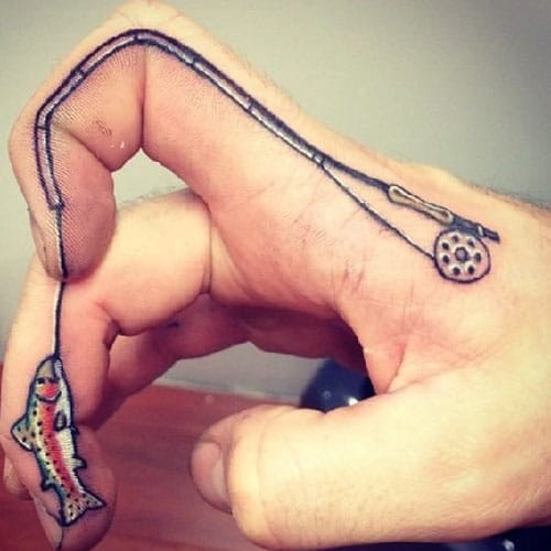 Cool Finger Tattoos For Men