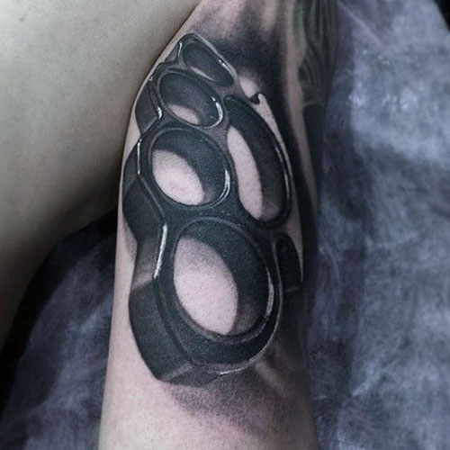 Cool 3D Tattoos on Arm