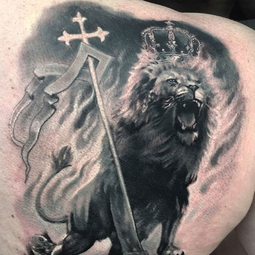 Best Lion of Judah Tattoos