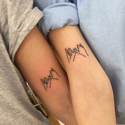 Best Matching Best Friend Tattoos