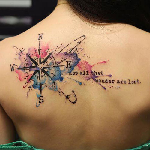 Colorful Tattoo Ideas For Women
