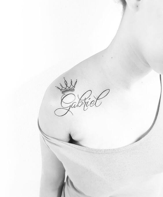 50 Name Tattoos for Women